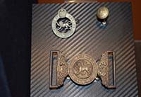 Lencana dan Aksesori Pakaian Polis British Borneo