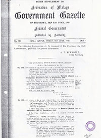 Gazette Pengisyitaharan Darurat