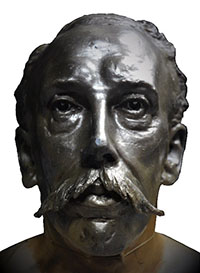 Model patung J.W.W. Birch