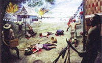 Diorama Perang Larut II 1865